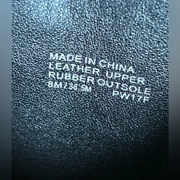 Michael Kors Cody Star Studded Black Leather Combat Boots Size 8 - Picture 9 of 10